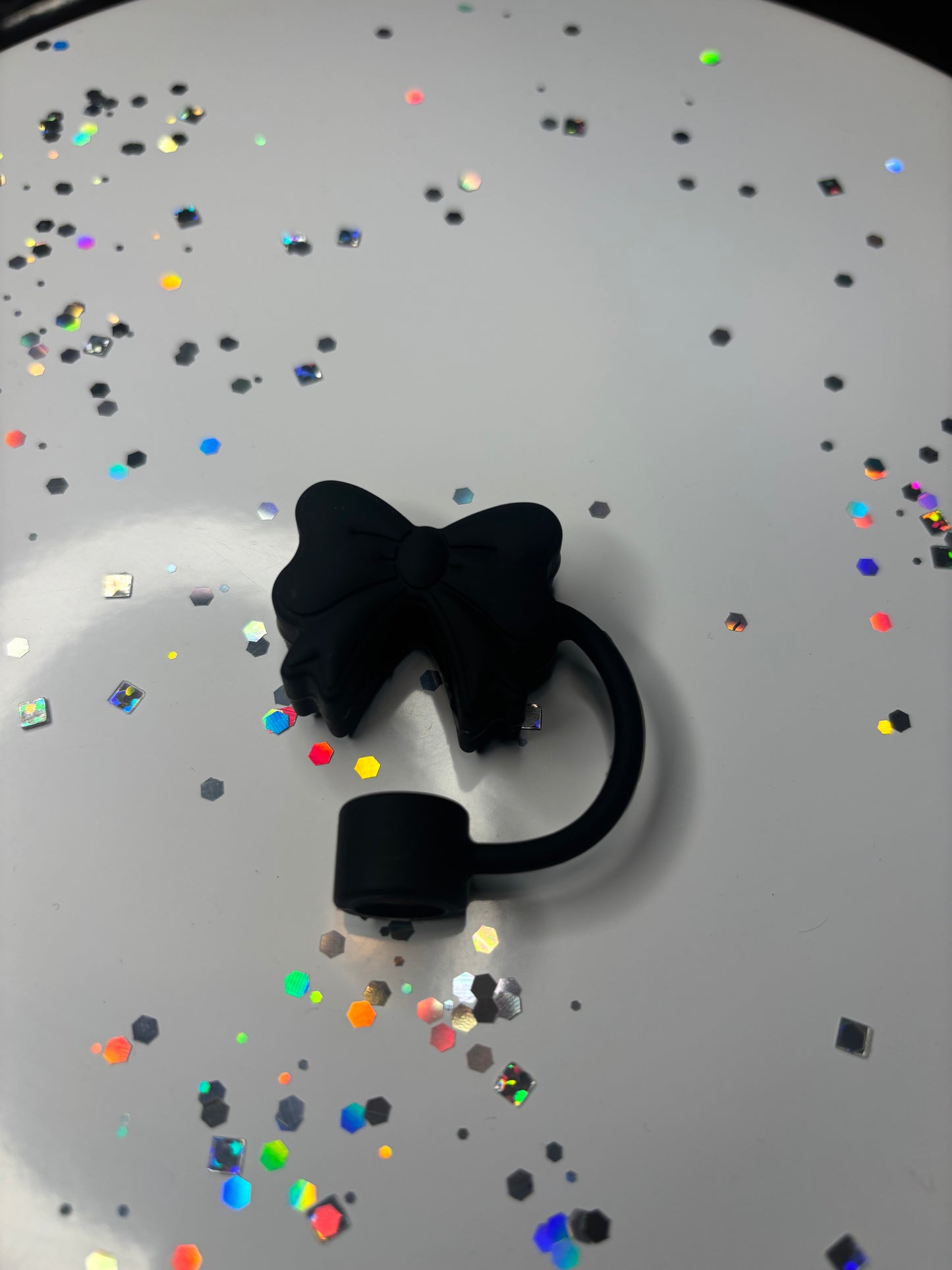 Bow Coquette Straw Toppers
