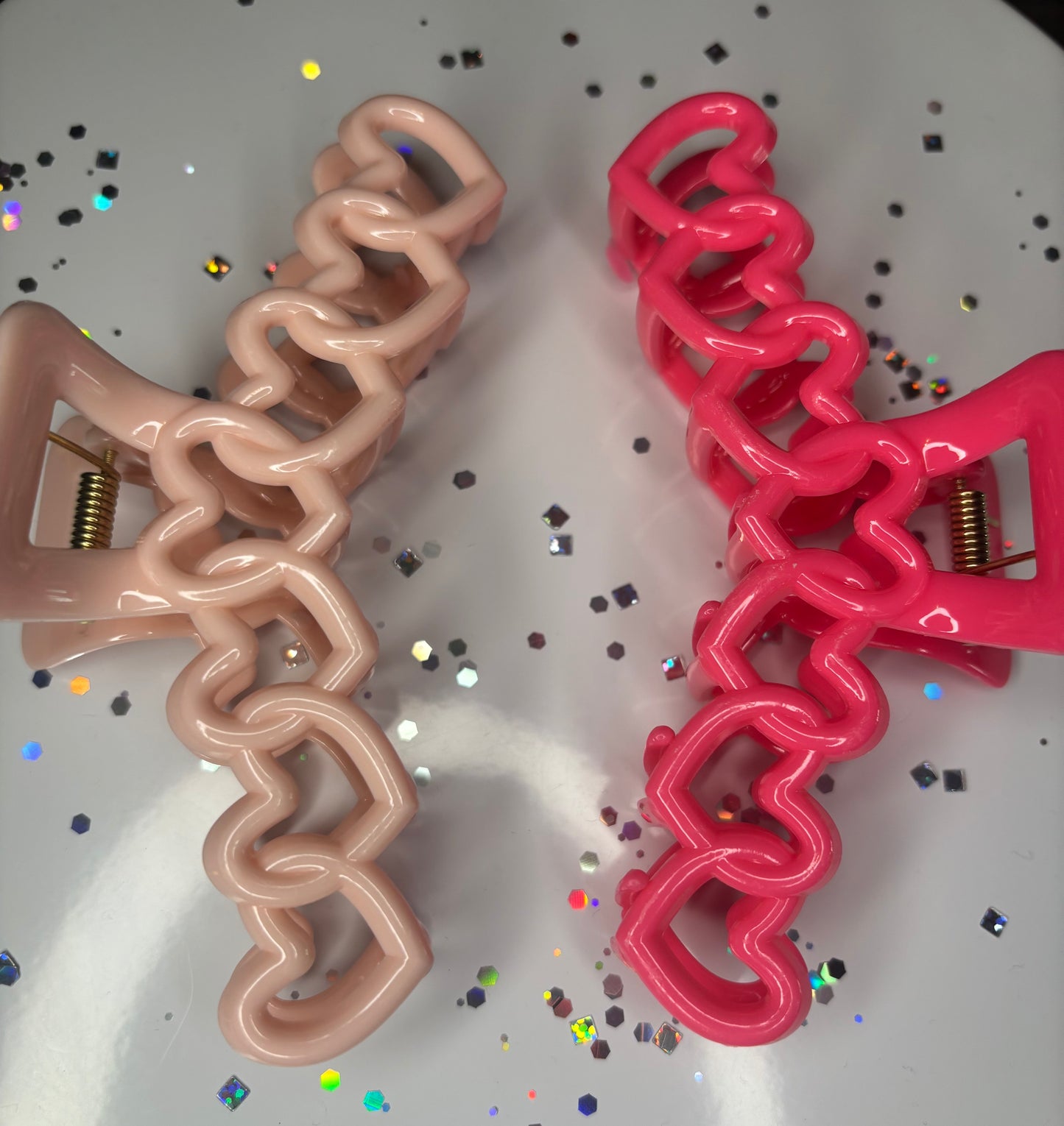 Heart Hair Claws