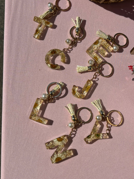 Initial Keychains