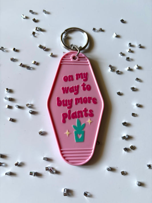 More Plants Keychain