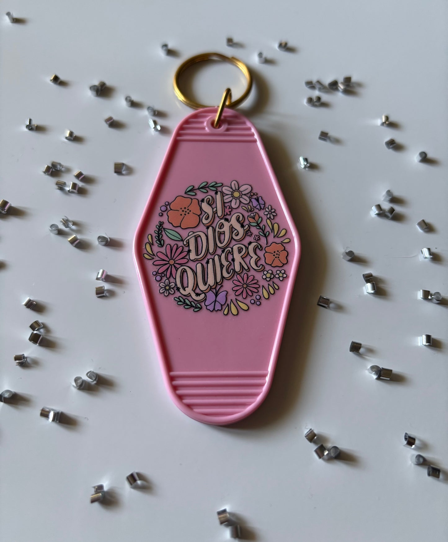 Si Dios Quiere Keychains