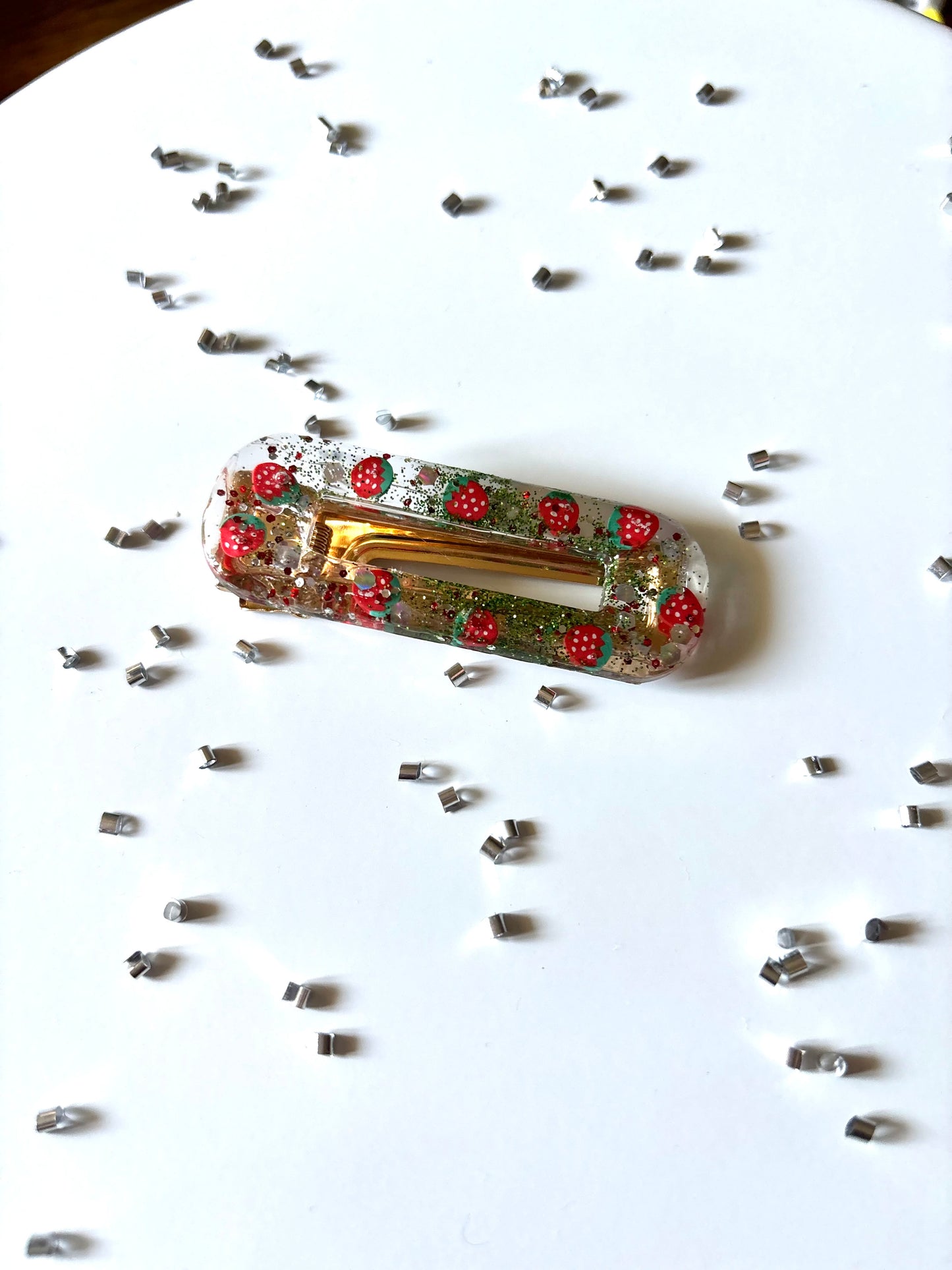Glitter Hair Clips