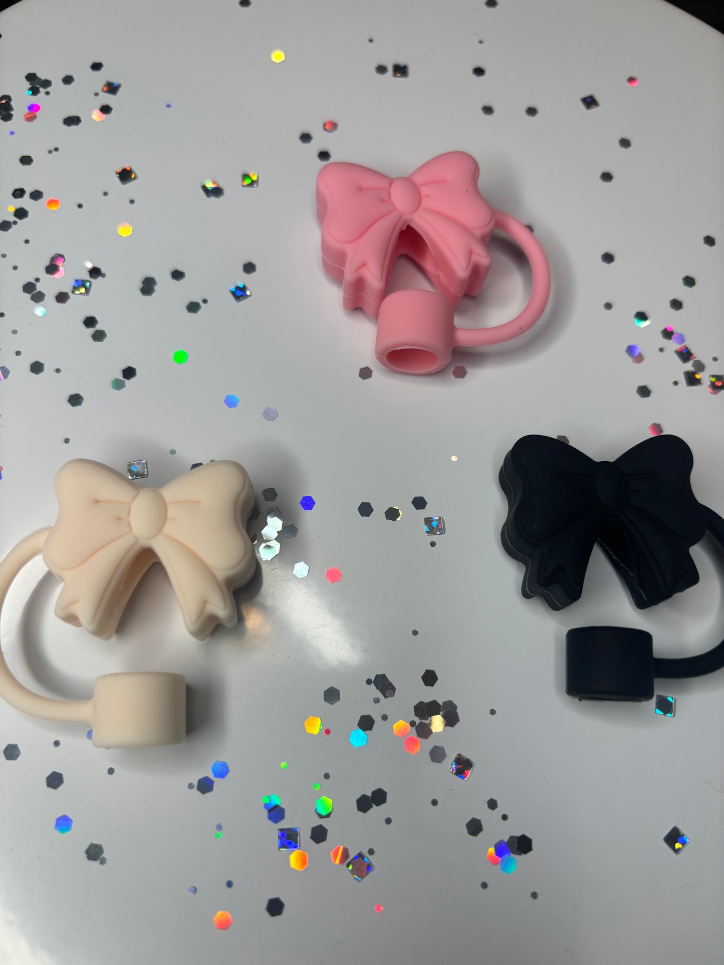 Bow Coquette  Straw Toppers