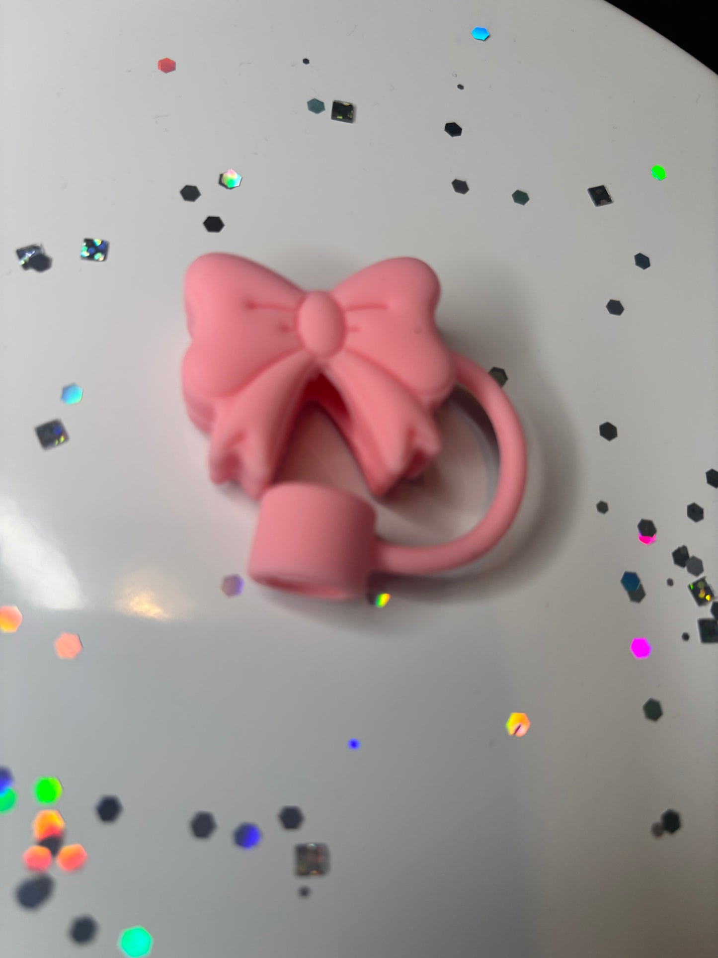 Bow Coquette  Straw Toppers