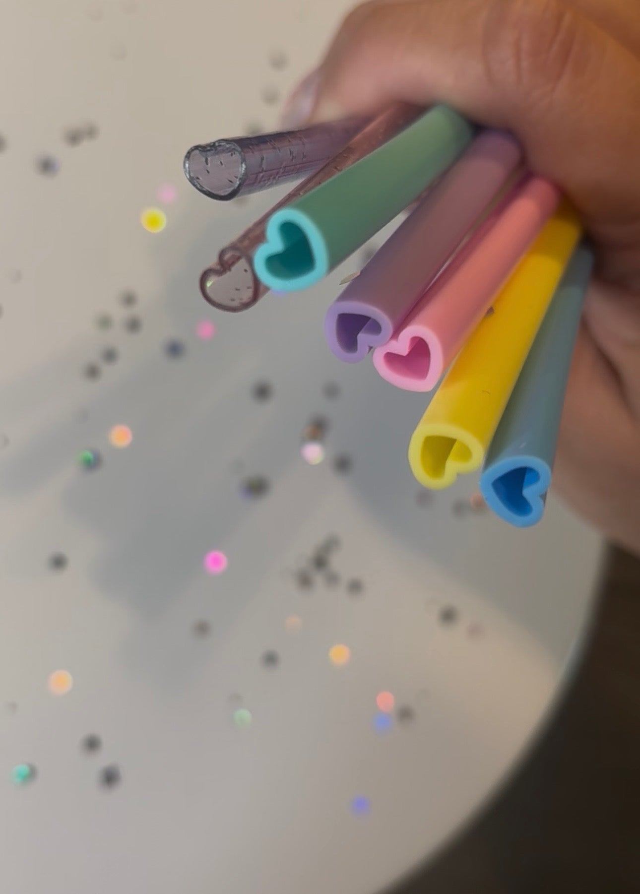 Heart Straws
