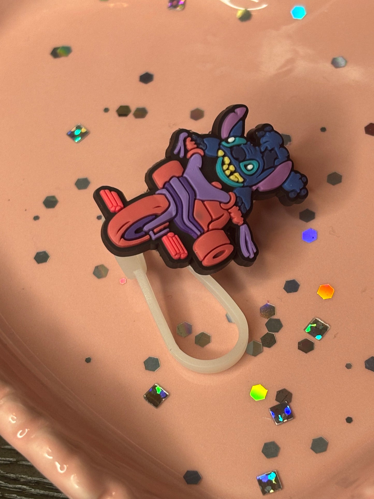 Stitch Straw Toppers