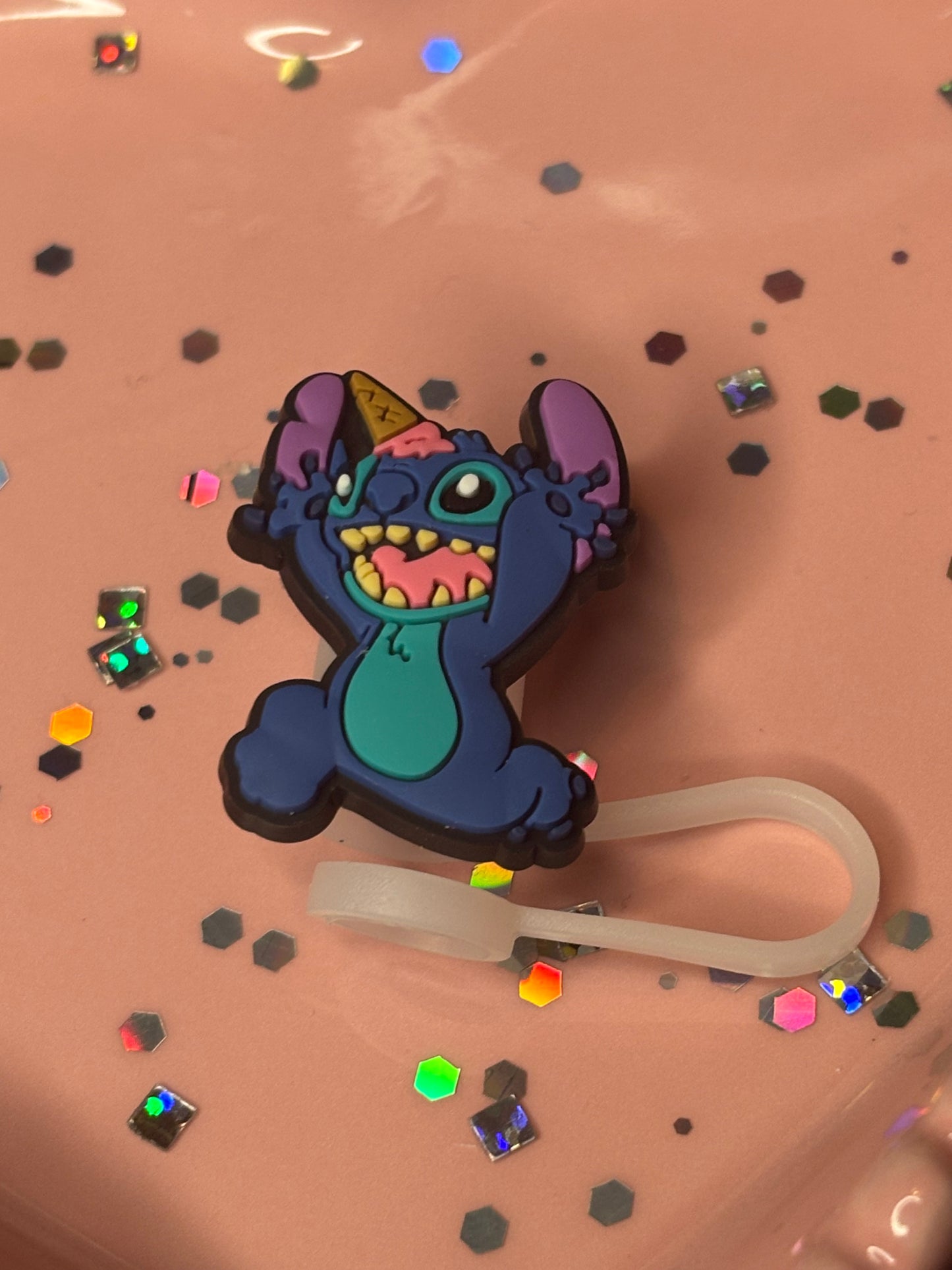 Stitch Straw Toppers