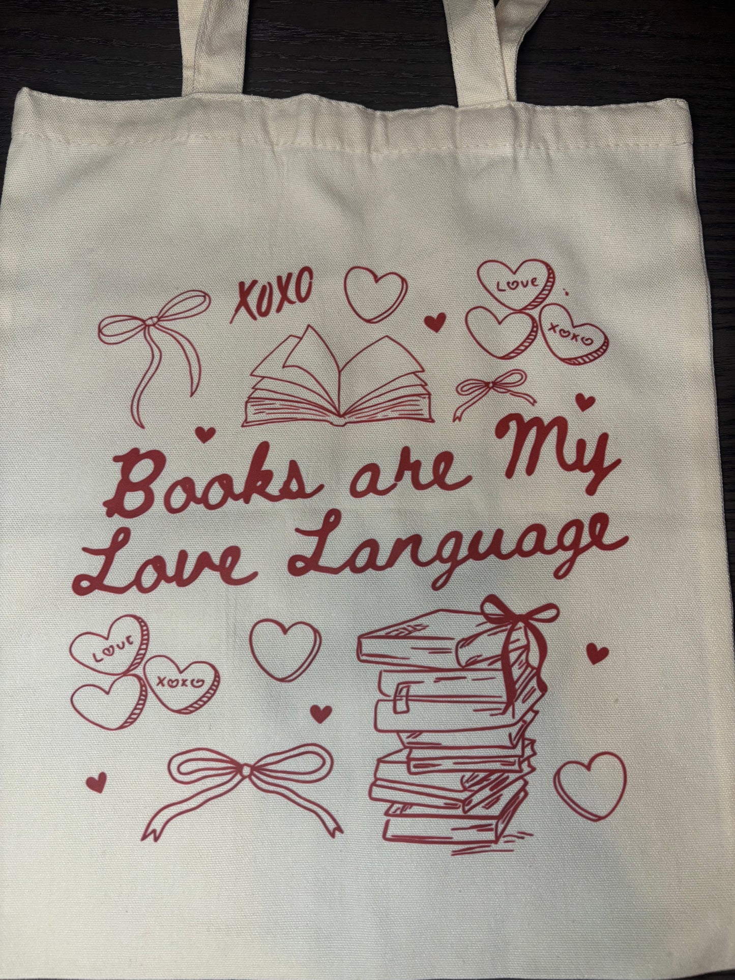 Coquette Book Totes