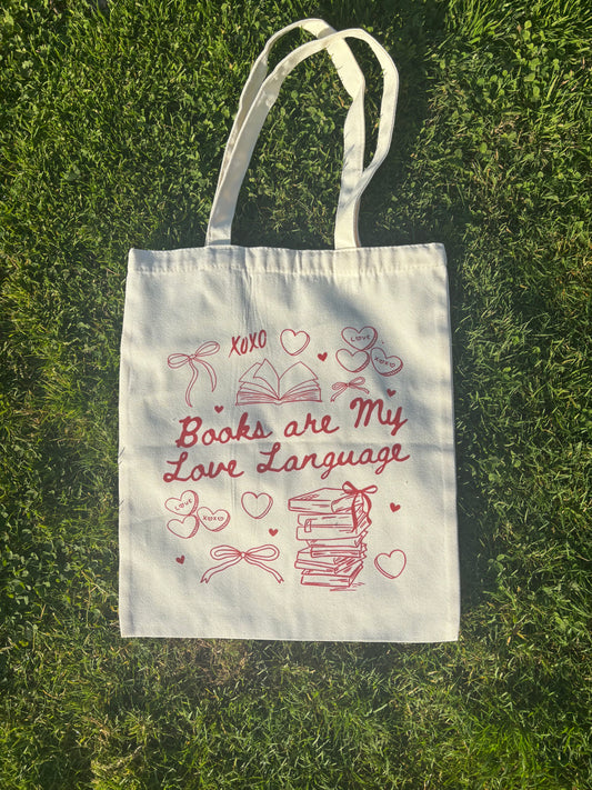 Coquette Book Totes