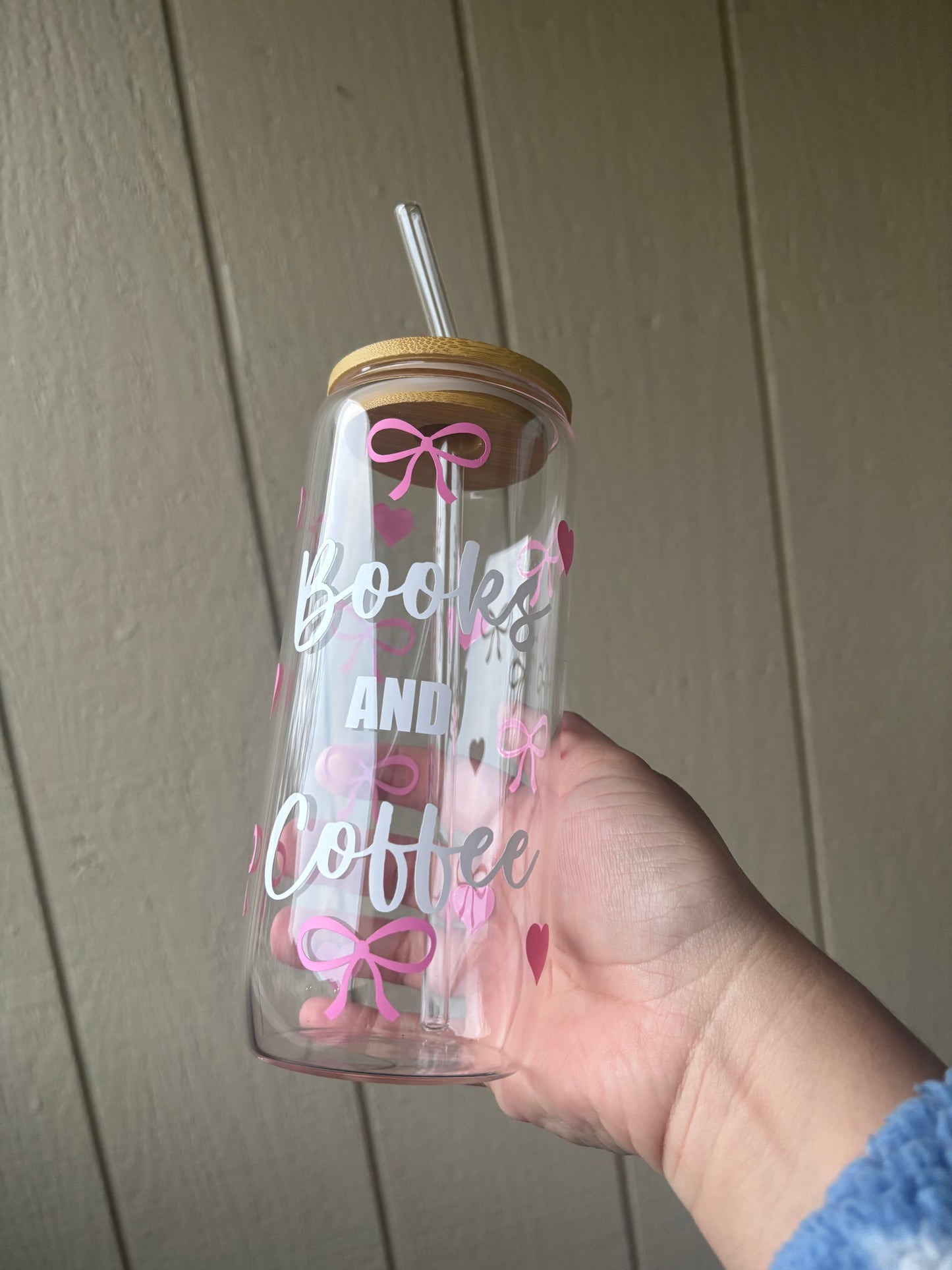 Books and Coffee Tumbler