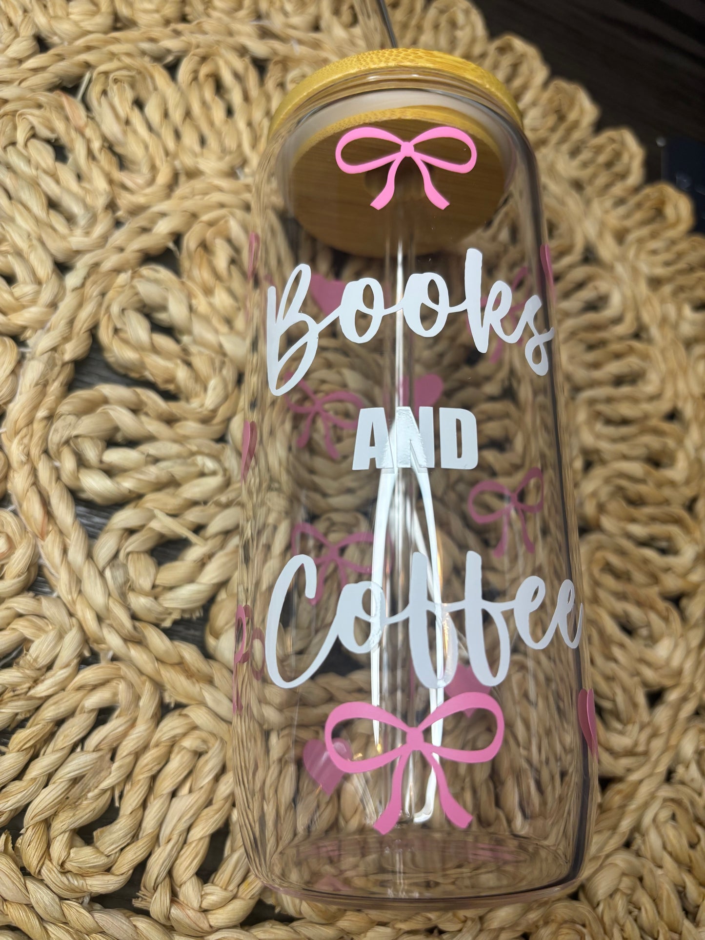 Books and Coffee Tumbler
