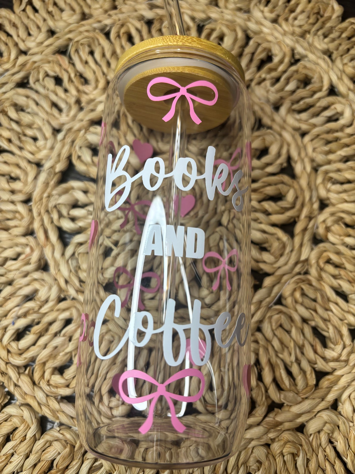 Books and Coffee Tumbler