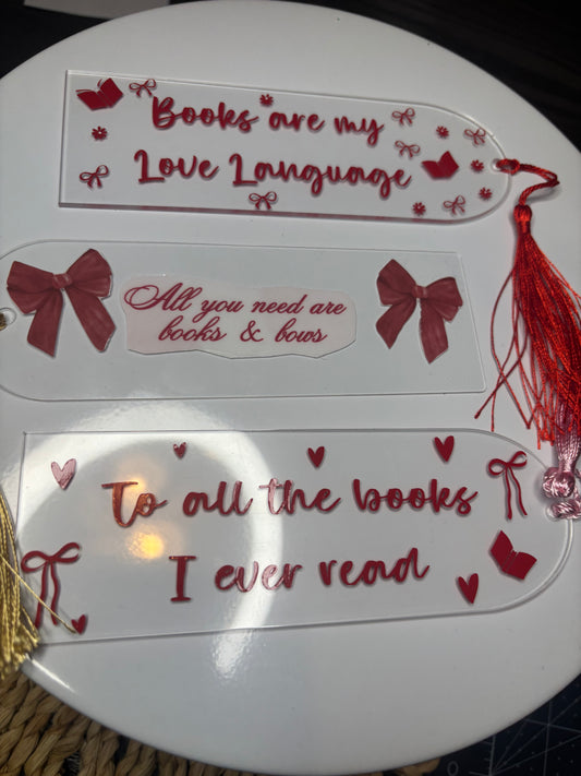 Coquette Bookmarks