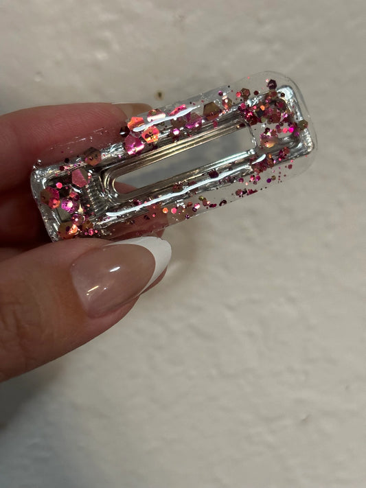 Glitter Hair Clips
